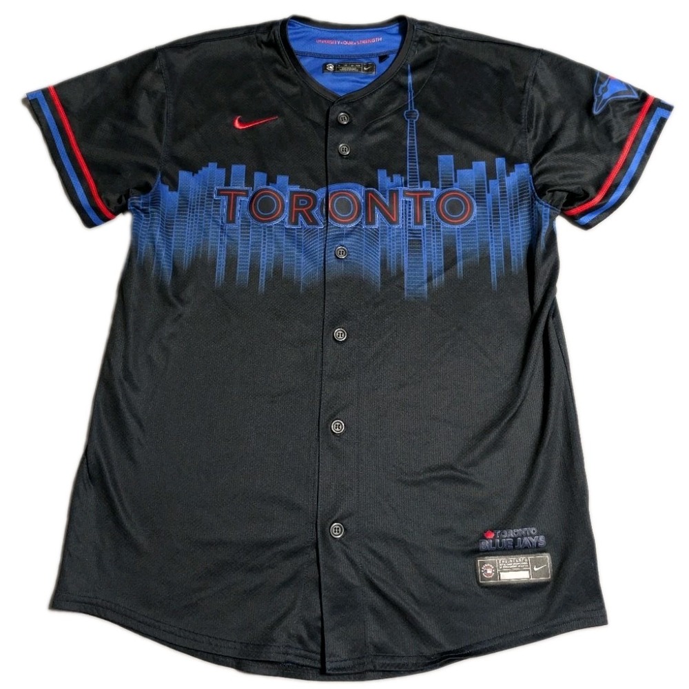 Nike Toronto Blue Jays 2024 City Connect Jersey Youth XL Black MLB Baseball